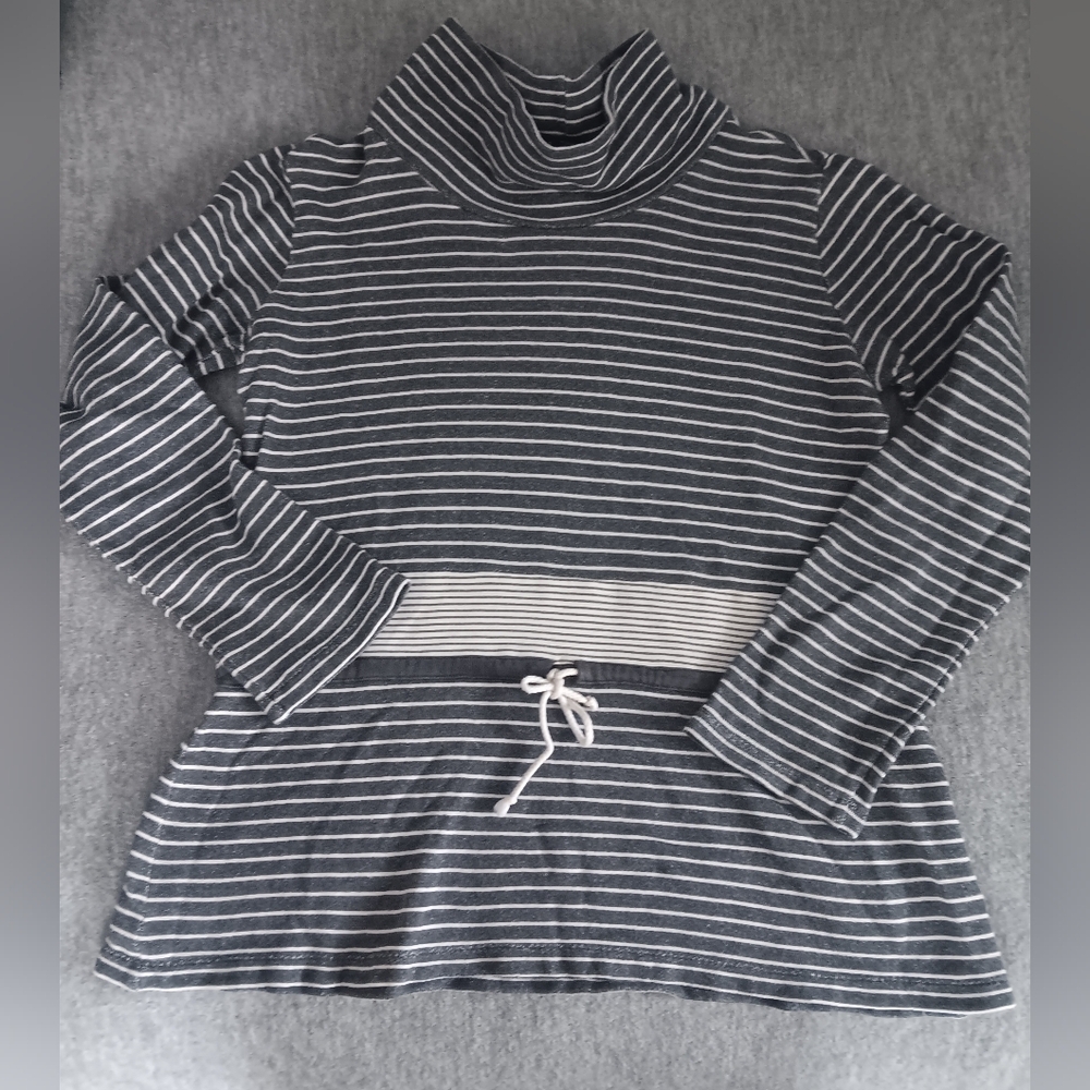 Orvis Cotton Striped Tunic Sweater